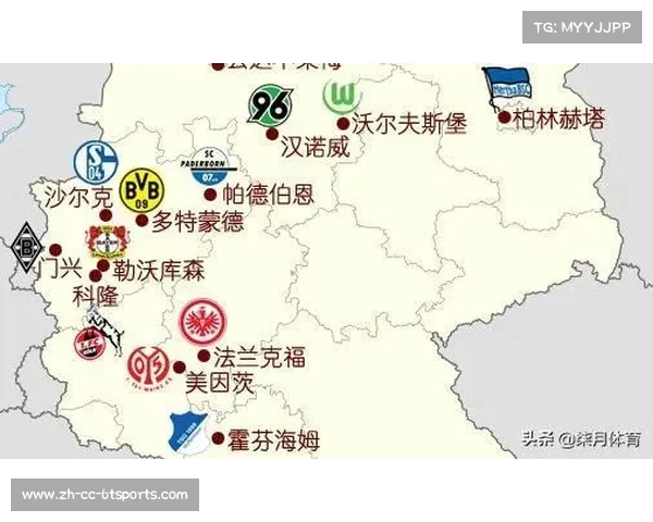 德甲球队地图全景展示及地理分布分析 德甲球队地图全景展示及地理分布分析